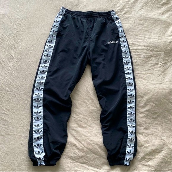 Adidas Tape Track Pants Dark Navy Size L - Picture 1 of 9